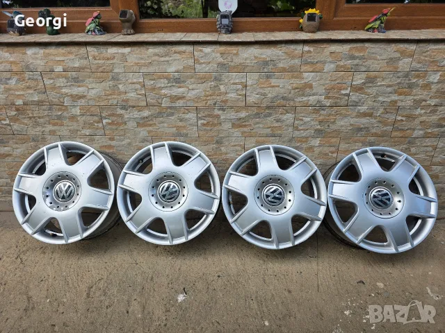 Продавам ОРИГИНАЛНИ джанти 16 ' цола 5x100 VW Bora Golf Audi a3 Leon 6 1/2,J ET42 