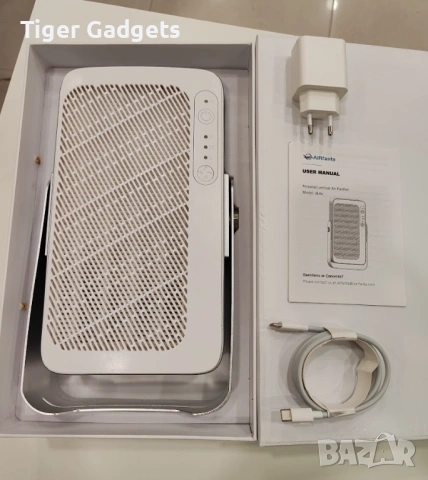 AirFanta 4Lite персонален пречиствател на въздух с ламинарен поток, преносим, с вградена батерия, снимка 8 - Друга електроника - 54214462