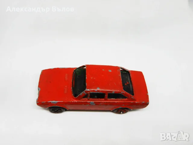 Стара Рядка метална количка FIAT 124 Sport 1600 Playart Хонконг - За реставрация, снимка 11 - Колекции - 55395114