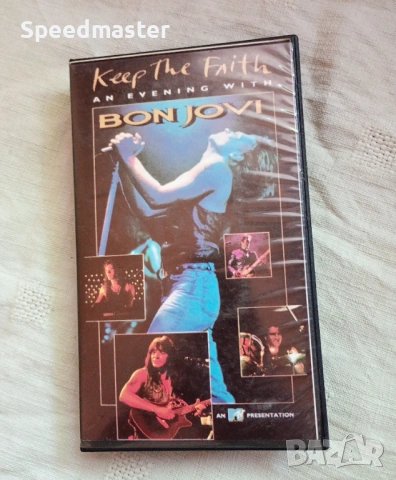 VHS Bon Jovi - Keep The Faith