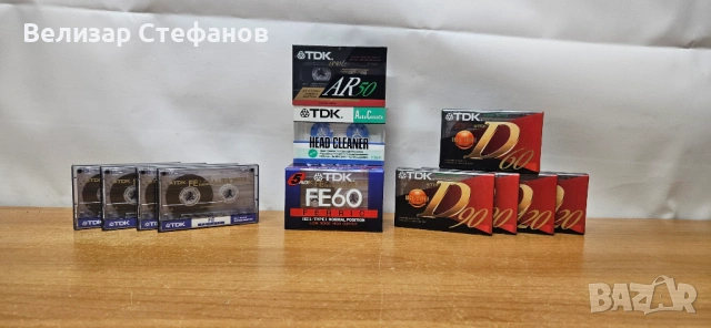 Аудио касети лот 16 бр TDK 