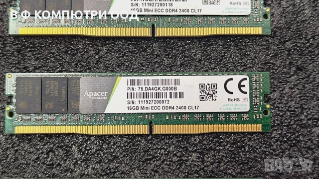МИНИ Рам памет Apacer , снимка 3 - RAM памет - 55219114