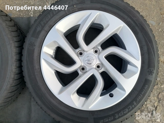 Оригинални джанти 16" 4х108 Peugeot, Citroen, Opel Crossland, снимка 6 - Гуми и джанти - 55064080
