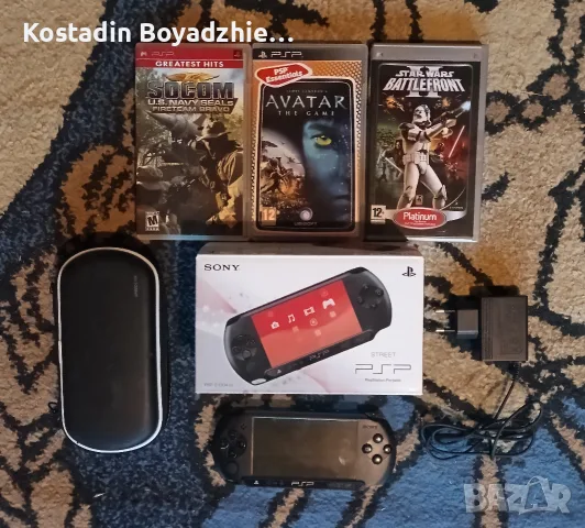 PSP1000 Street с кутия 