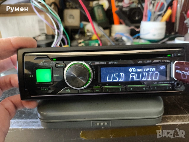 Alpine CDE-173BT авто радио с Bluetooth Plus - CD плейър и USB , снимка 5 - Аксесоари и консумативи - 54509596