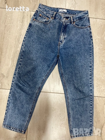 Дънки mom fit , снимка 3 - Дънки - 54545946