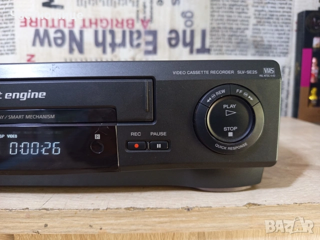 Видео Рекордер"SONY"SLV-SE25VC, снимка 2 - Плейъри, домашно кино, прожектори - 54214477