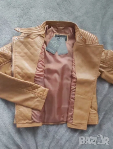 Дамско яке естествена кожа S и M, снимка 5 - Якета - 54286279