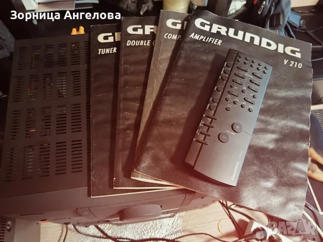 Grundig 210, с дистанционно и документация. , снимка 3 - Ресийвъри, усилватели, смесителни пултове - 55435574