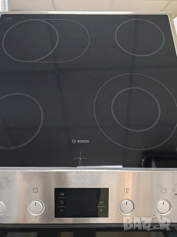 Като нова иноксова печка за вграждане Бош Bosch Made in Germany 2 години гаранция! , снимка 3 - Печки, фурни - 55306144