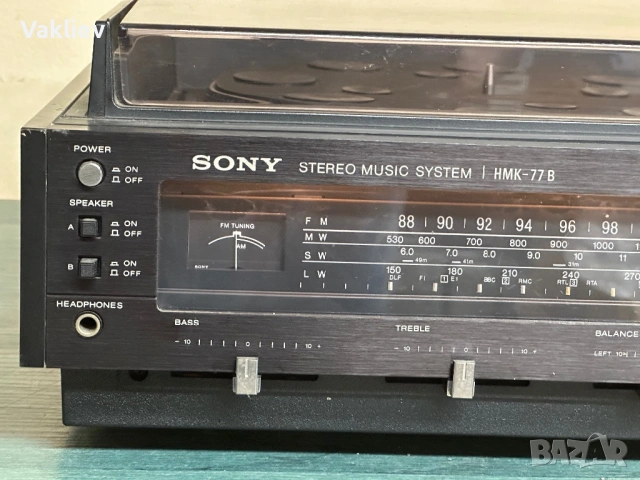SONY HMK-77B – рядка японска stereo music система (Made in Japan), снимка 2 - Аудиосистеми - 54687174