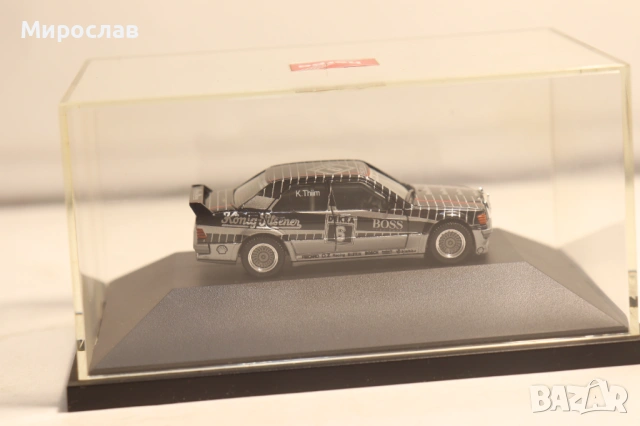 HERPA H0 1/87 MERCEDES BENZ 190 E AMG МОДЕЛ КОЛИЧКА, снимка 4 - Колекции - 54617597