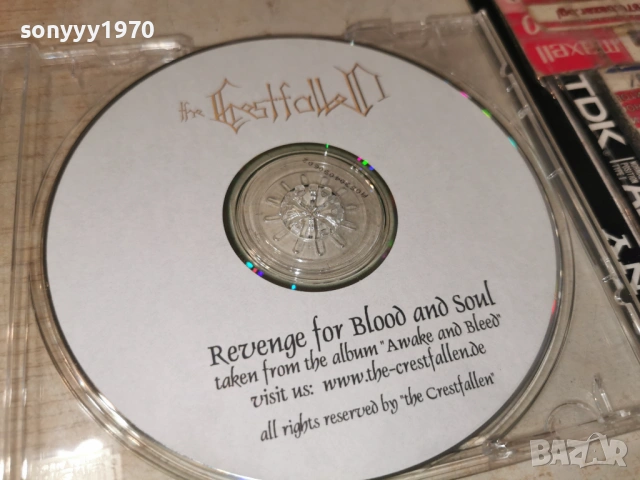 THE CRESTFALLEN CD ВНОС GERMANY 0406261832H2E6R, снимка 2 - CD дискове - 54781654