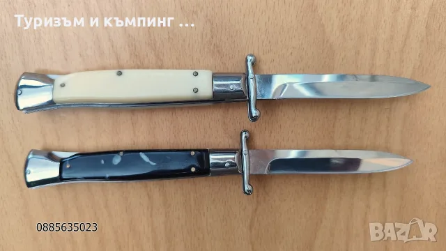 Автоматичен сгъваем нож / Stiletto /, снимка 4 - Ножове - 55607282