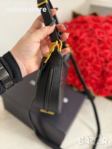 Черна чанта Fendi/IM784, снимка 3 - Чанти - 54044281