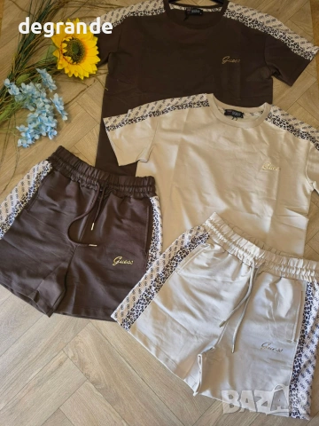 💫Дамски комплект Guess💫Наличен в 5 цвята, снимка 3 - Комплекти - 54987294