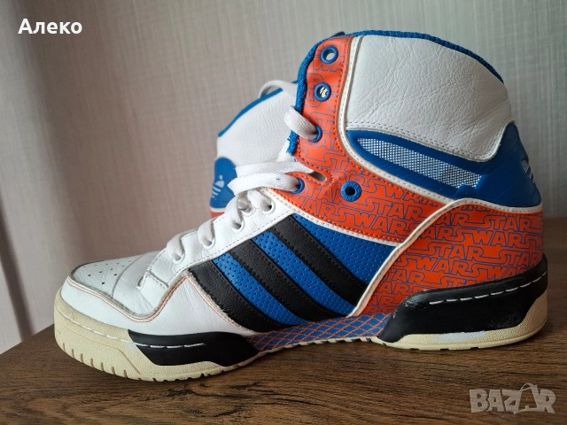 Adidas Star Wars кецове 46 номер. , снимка 9 - Маратонки - 54546255