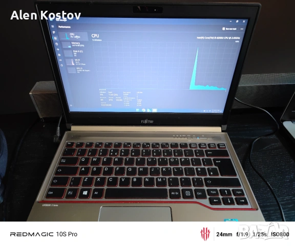 Fujitsu лаптоп 15 инча, снимка 2 - Лаптопи за работа - 54392031