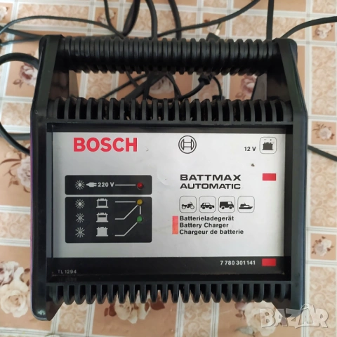 Зарядно за акумулатор BOSCH BATTMAX Automatic 12V