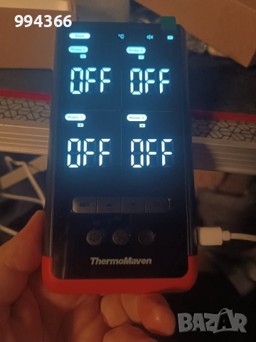 ThermoMaven P4 професионален безжичен термометър, снимка 6 - Обзавеждане на кухня - 54812704