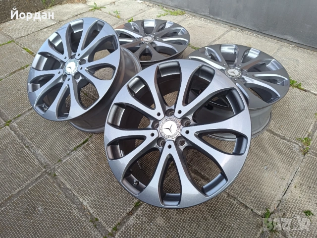 ОРИГИНАЛНИ джанти 18 ' цола 5x112 MERCEDES BENZ / Мерцедес 8J ET38 + датчици, снимка 2 - Гуми и джанти - 54495698