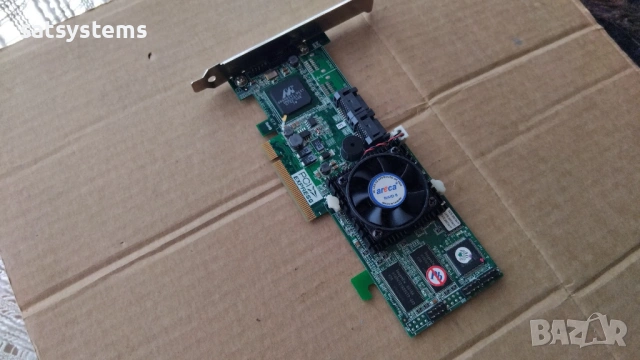 Areca ARC-1220 4 Port SATA II PCI-E RAID Controller Card, снимка 4 - Други - 54577060