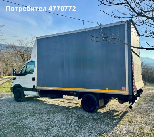 Iveco Daily 4.30м. ДЪЛЖИНА* Падащ борд* Реален пробег, снимка 4 - Камиони - 55195812
