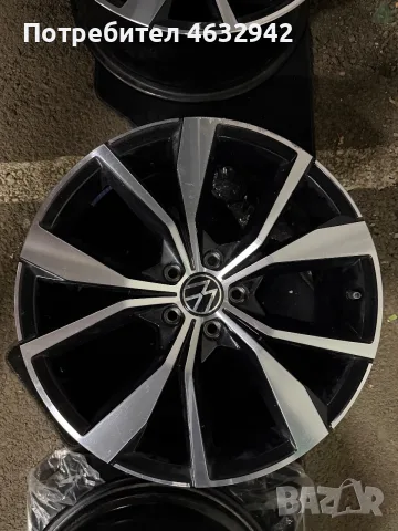 VW Misano 19 5x112 джанти R Line, снимка 5 - Гуми и джанти - 55577477