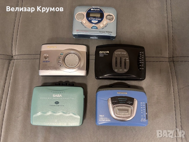 Уокмени  Aiwa и Saba