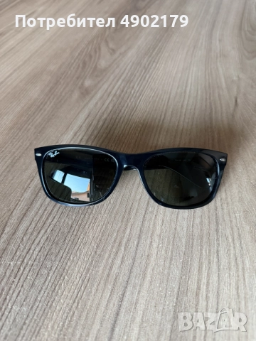 Оригинални очила Ray-Ban New Wayfarer RB 2132 (58mm) – Без драскотини, като нови
