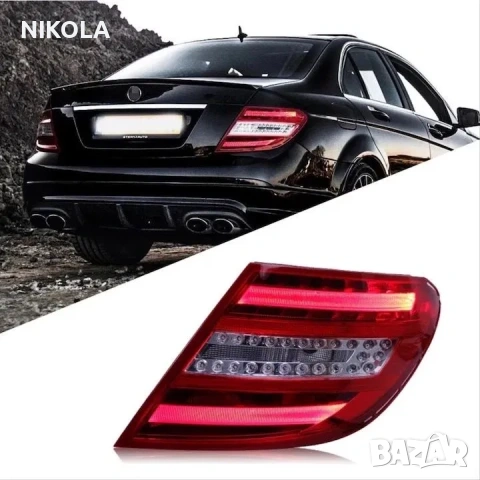 LED СТОПОВЕ ЗА MERCEDES BENZ C-КЛАСА W204 - ФЕЙСЛИФТОВИ / FACELIFT / 2007 - 2014г. Стоп за мерцедес 