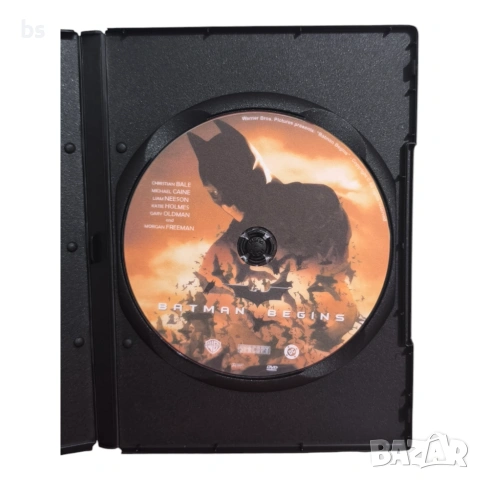 Батман в началото DVD +R DL с бг аудио, снимка 4 - DVD филми - 54128556