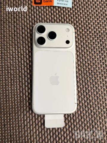 1TB❗️НОВ⚠️ iPhone 17 PRO⚠️ Лизинг от 51€/мес⚠️ SILVER ✖️ 1000GB ✖️ГАРАНЦИЯ❗️ USA🇺🇸 , снимка 5 - Apple iPhone - 55011708