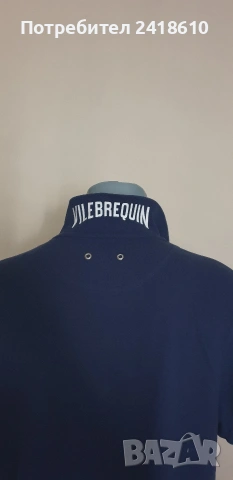 Vilebrequin Pique Cotton Mens Size L / XL ОРИГИНАЛ! Мъжка Тениска!, снимка 4 - Тениски - 54741610