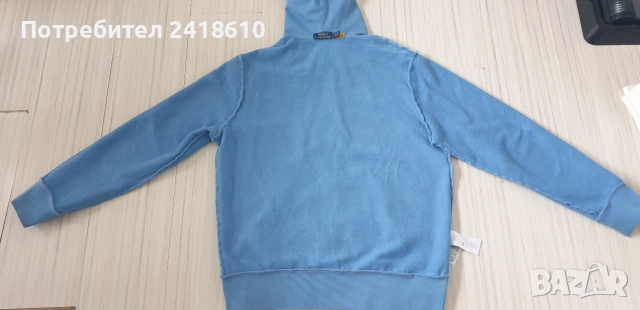 POLO Ralph Lauren Cotton  Full Zip Hoodie Mens Size / М  НОВО!ОРИГИНАЛ! Мъжка Качулка с цял цип, снимка 4 - Суичъри - 54886642