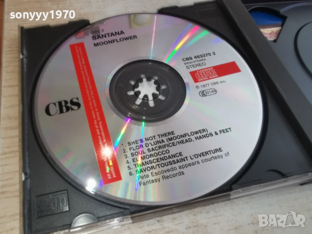SANTANA CD-ВНОС GERMANY 2805261854H2E6R, снимка 4 - CD дискове - 54702932
