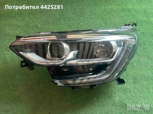 фар ляв Renault Megane IV  с лед дневни 2015-2019 г. #560S., снимка 3 - Части - 55069387