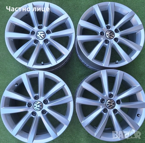 Продавам 4бр 17-ки джанти за Фолксваген Пасат, Голф, Туран, Тигуан 