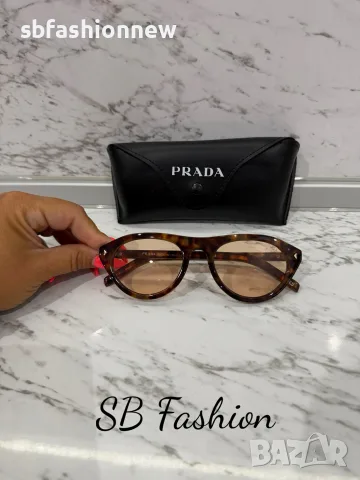Prada очила тигрови, снимка 3 - Слънчеви и диоптрични очила - 55355018