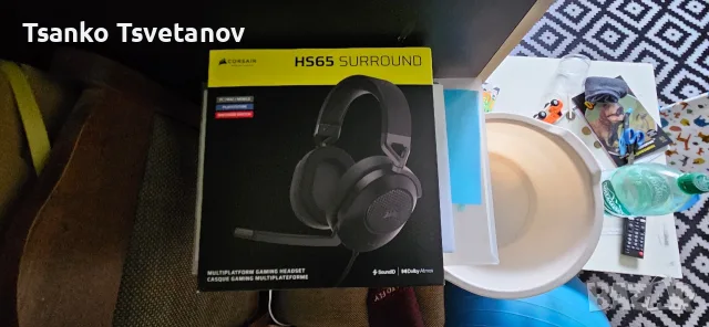 Продавам клавиатури, мишка слушалки Corsair и Razer, снимка 4 - Клавиатури и мишки - 55309897