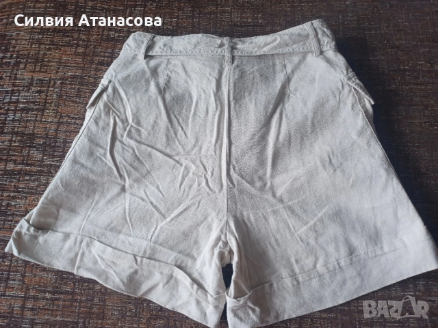 Ленен къс панталон Amisu S, снимка 3 - Панталони - 54778791