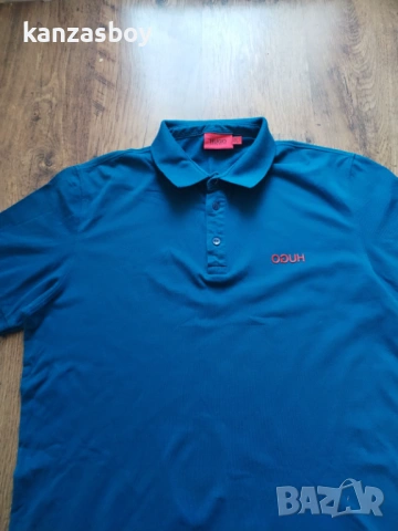 hugo boss polo shirt - страхотна мъжка тениска 2XL, снимка 4 - Тениски - 54282996