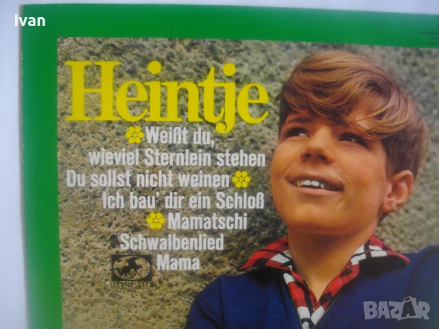 1968г. ХАЙН СИМОНС HEINTIE SIMONS НЕМСКА ОРИГИНАЛНА ВИНИЛОВА ГРАМОФОННА ПЛОЧА Ich bau' Dir ein Schlo, снимка 5 - Грамофонни плочи - 55040501