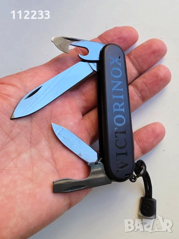 Victorinox I.N.O.X. Carbon Mechanical с подарък нож Victorinox Onyx Black Limited Edition, снимка 10 - Мъжки - 54552734