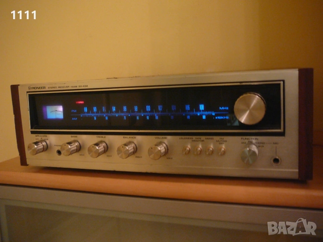 PIONEER SX-434, снимка 3 - Ресийвъри, усилватели, смесителни пултове - 54613842