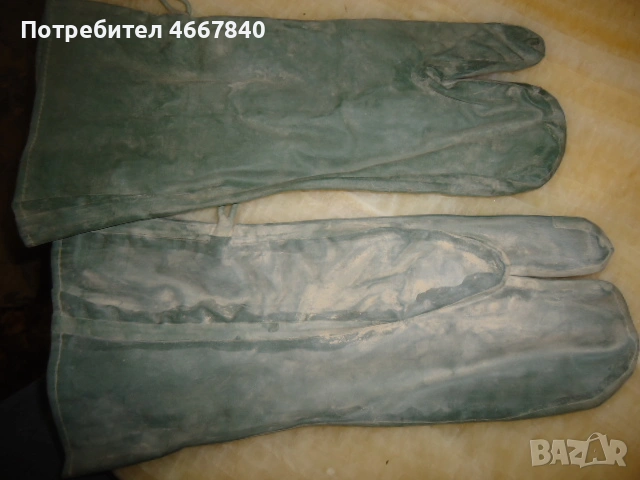 WW2 химични ръкавици, снимка 2 - Други ценни предмети - 54598369
