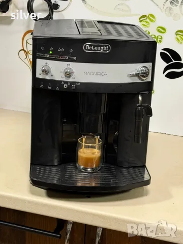 Кафемашина кафе автомат delonghi magnifica с гаранция, снимка 6 - Кафемашини - 55325410
