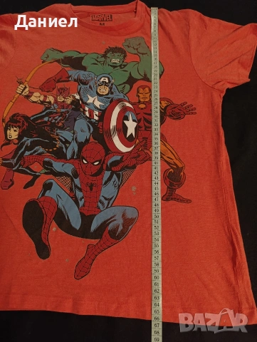 Тениска Marvel , снимка 4 - Тениски - 53967157