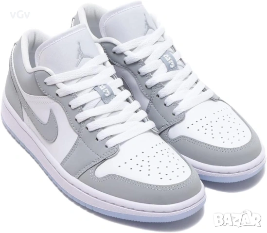 Мъжки кецове Air Jordan 1 Low Wolf Grey - 42
