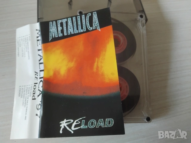 Metallica - Reload - аудио касета музика